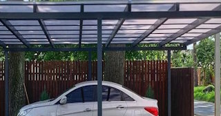 Монолитные навесы для автомобиля в Томске - Качественный монтаж от НавесыТмс от 1736 руб.